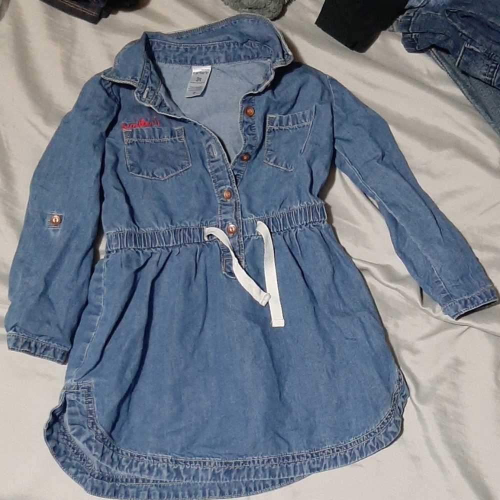 Carter 3T jean dress